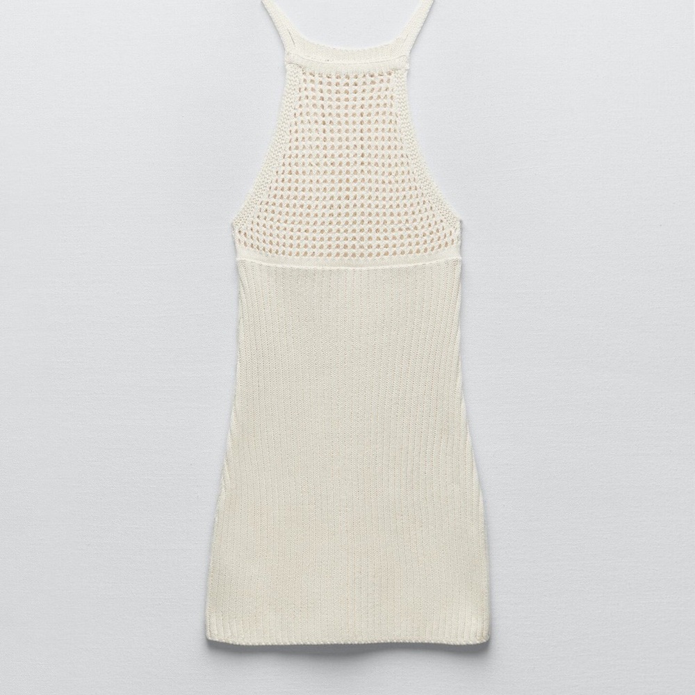 Zara Cream Mini Dress
